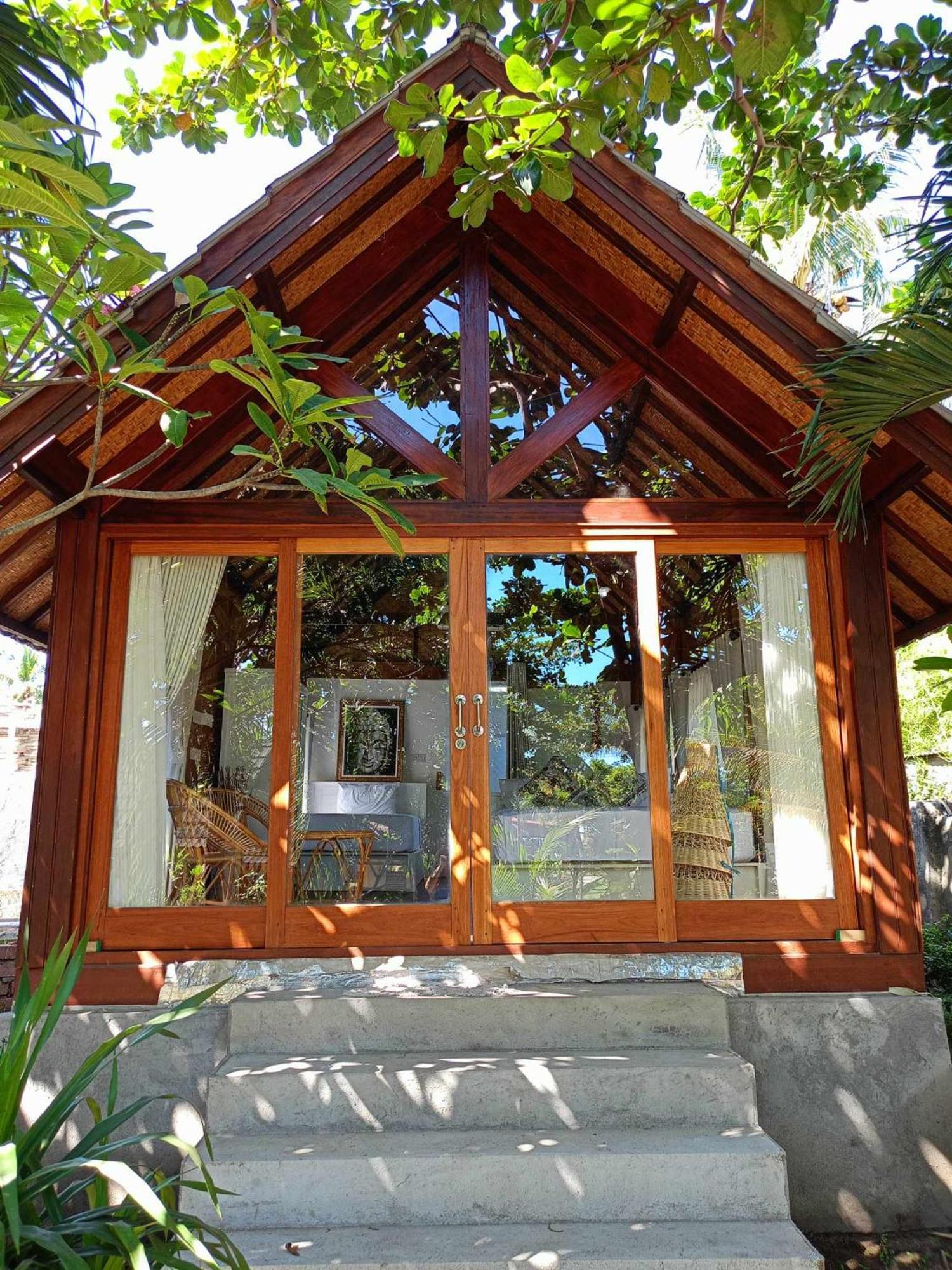 Bintang Tiga Bungalows Gili Air Buitenkant foto