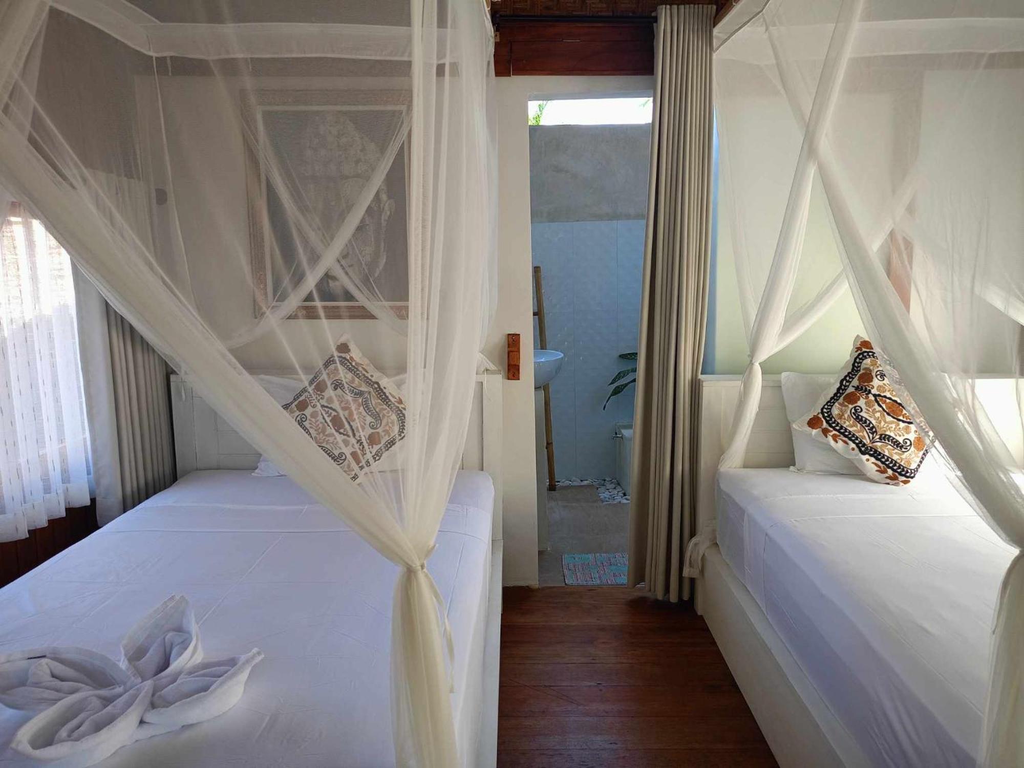 Bintang Tiga Bungalows Gili Air Buitenkant foto