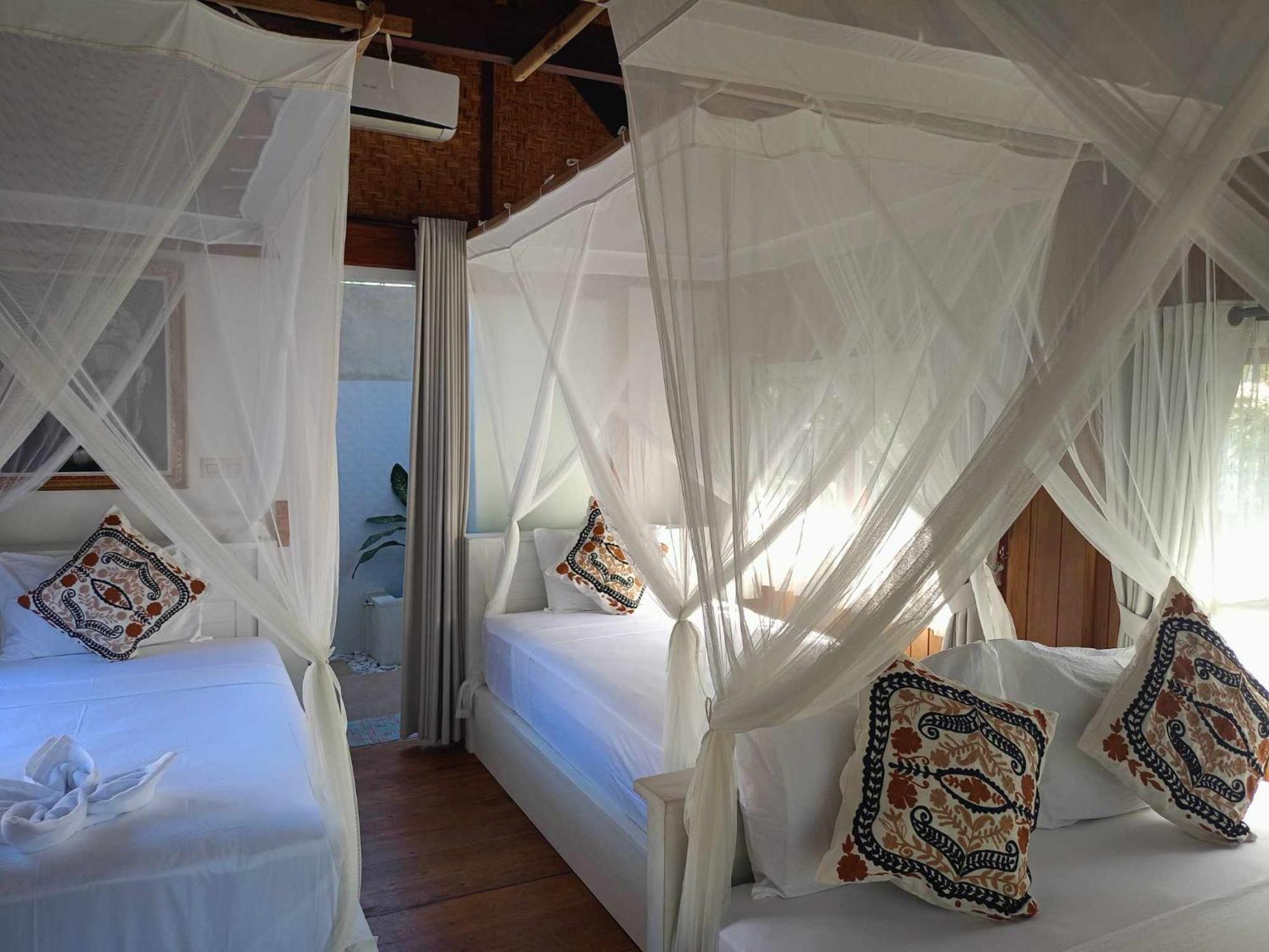 Bintang Tiga Bungalows Gili Air Buitenkant foto
