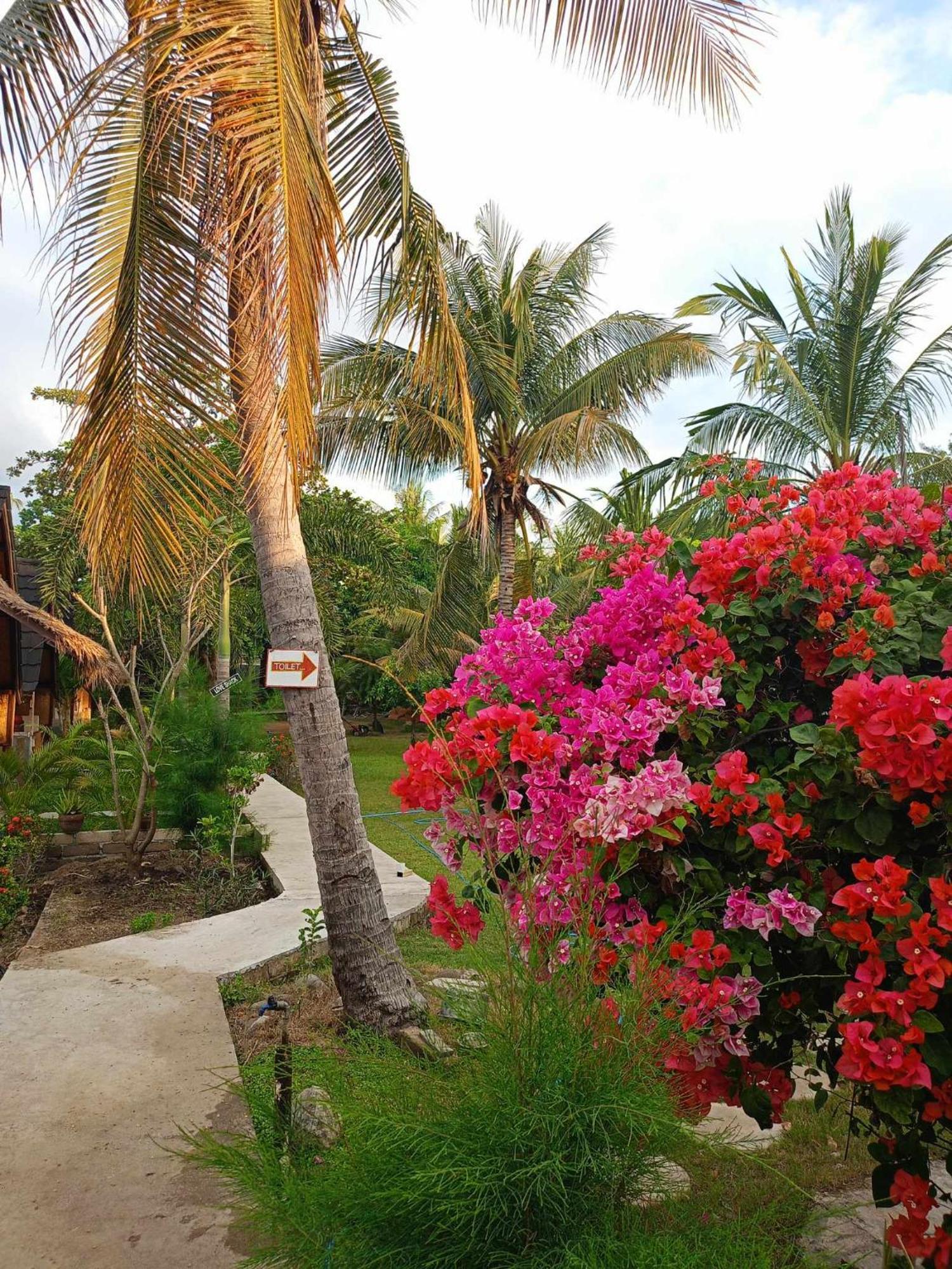 Bintang Tiga Bungalows Gili Air Buitenkant foto