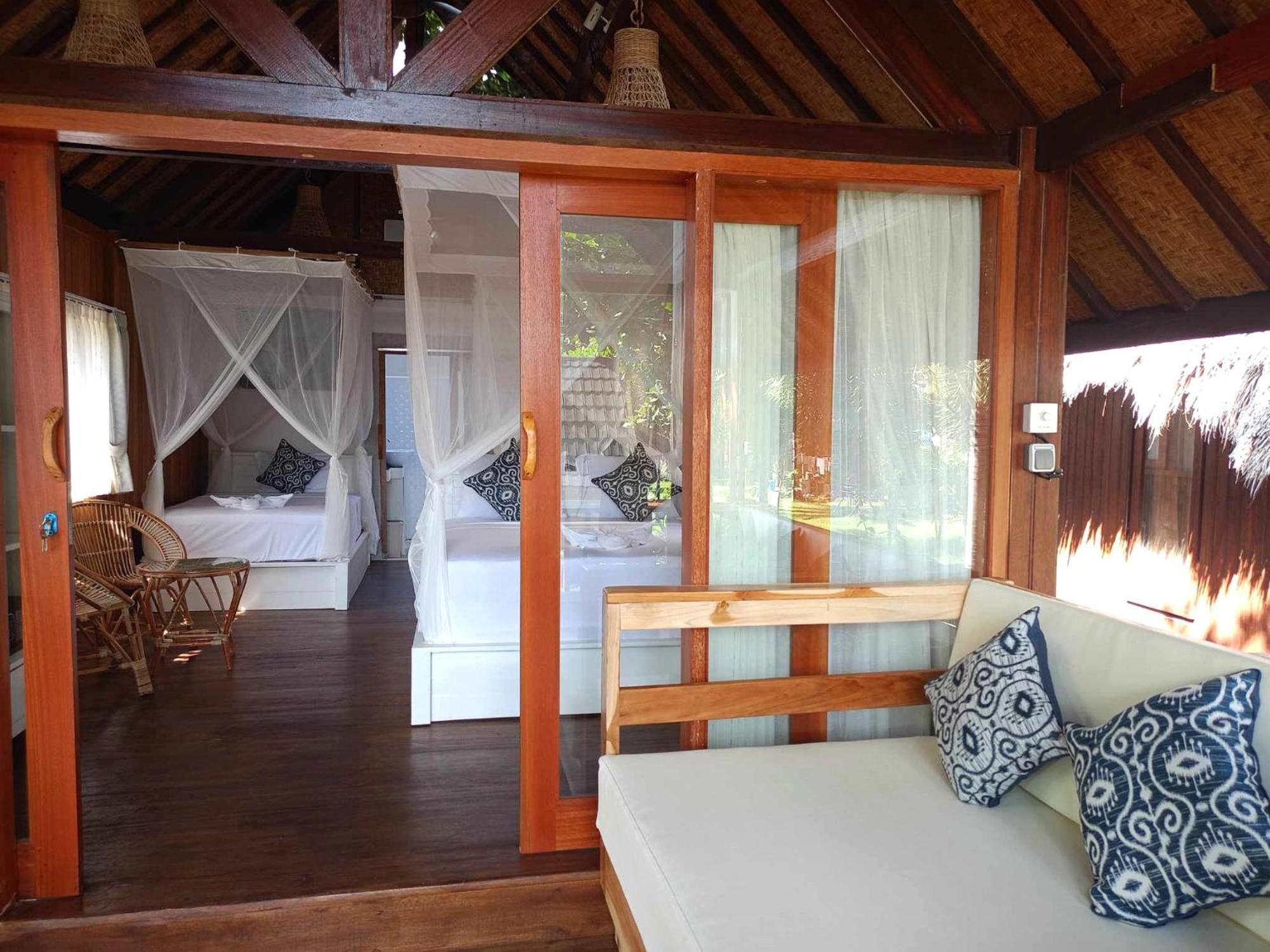 Bintang Tiga Bungalows Gili Air Buitenkant foto