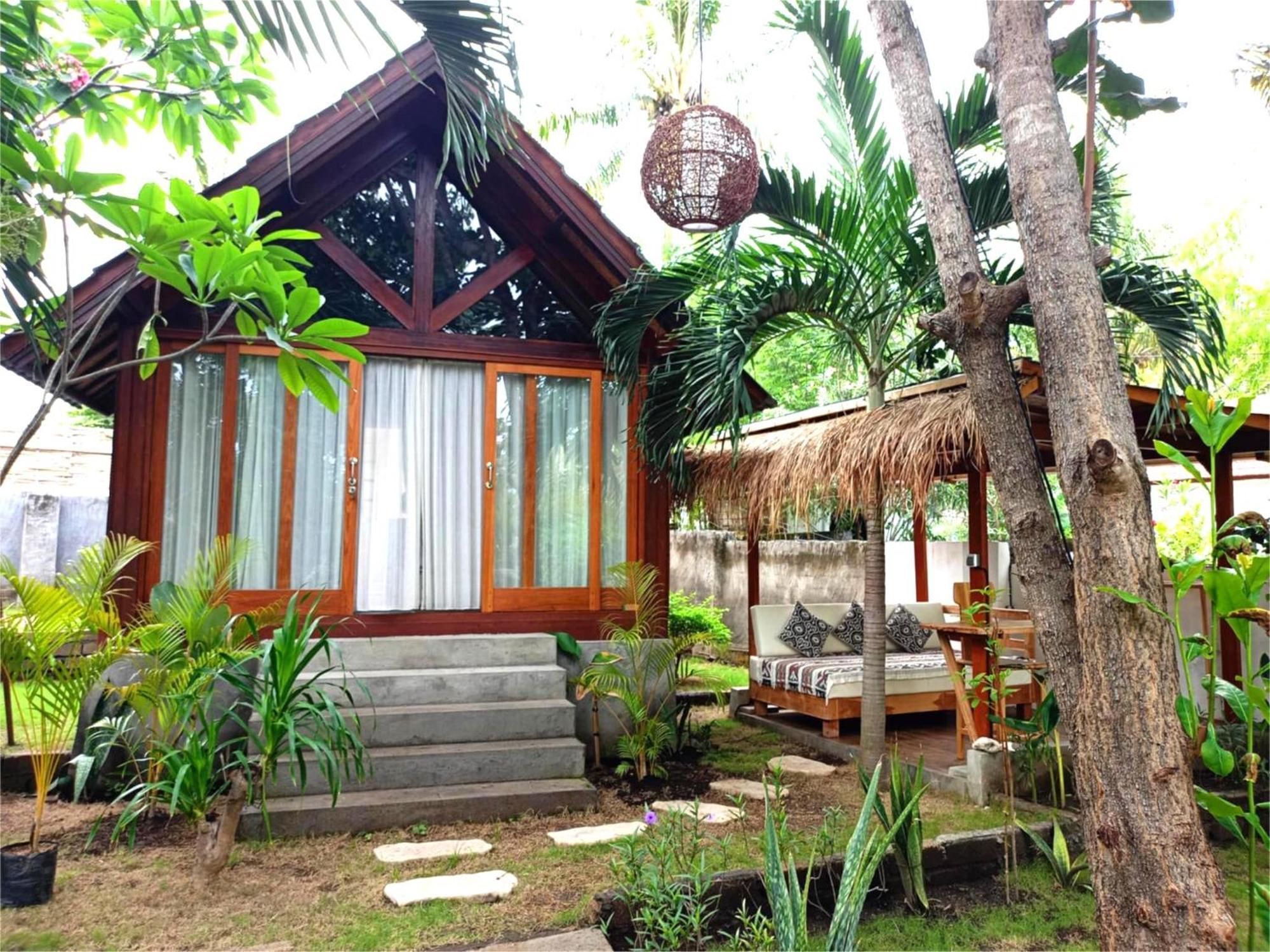 Bintang Tiga Bungalows Gili Air Buitenkant foto