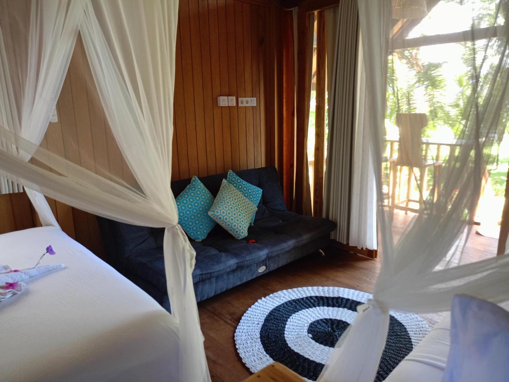 Bintang Tiga Bungalows Gili Air Buitenkant foto